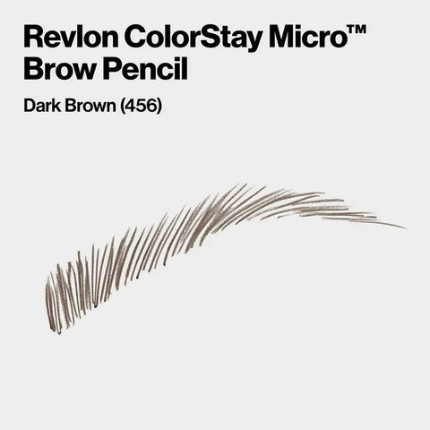 Revlon ColorStay Micro Brow Pencil 456 Dark Brown