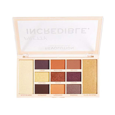 Revolution Eyeshadow Palette Pretty Incredible
