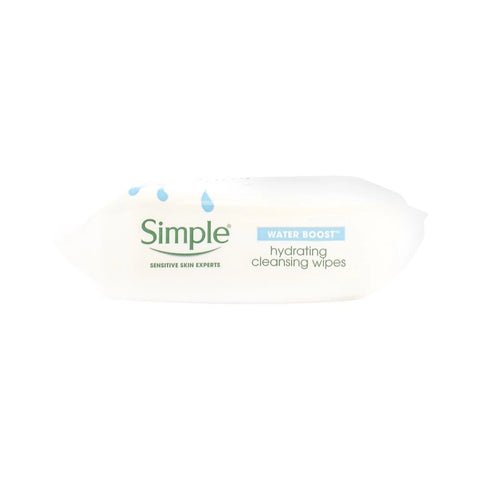 Simple Water Boost Hydrating Cleansing Wipes 25pk
