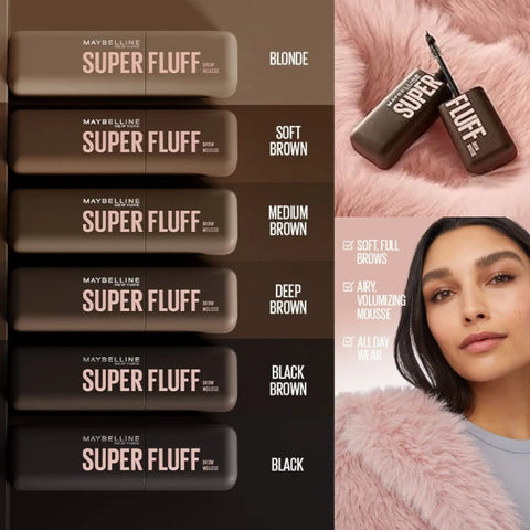 Maybelline Superfluff Brow Mousse 255 Soft Brown