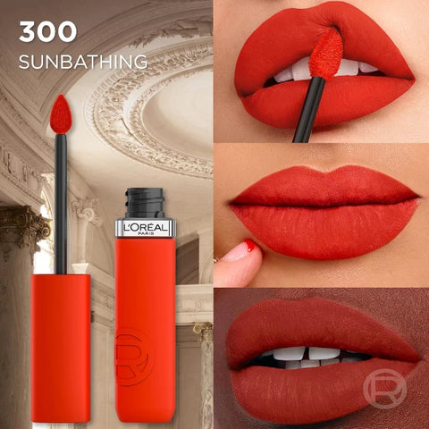 L'Oreal Infallible Le Matte Resistance Liquid Lipstick 300 Sun Bathing