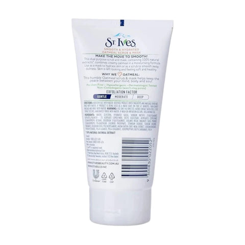 St. Ives Gentle Smoothing Oatmeal Scrub & Mask 170g