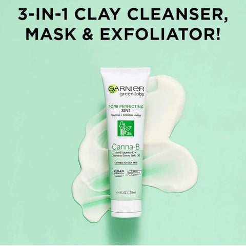 Garnier Pore Perfecting 3-In-1 Cleanse + Exfoliate + Mask 130ml