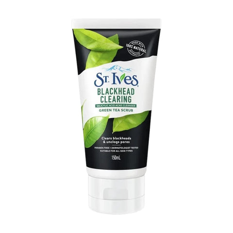 St. Ives Blackhead Clearing Green Tea Scrub 150ml
