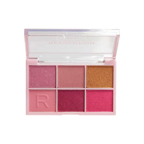 Revolution Mini Colour Reloaded Palette Heartbreaker Pink