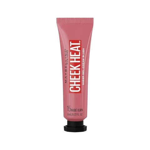 Maybelline Cheek Heat Gel Cream Blush 15 Nude Burn