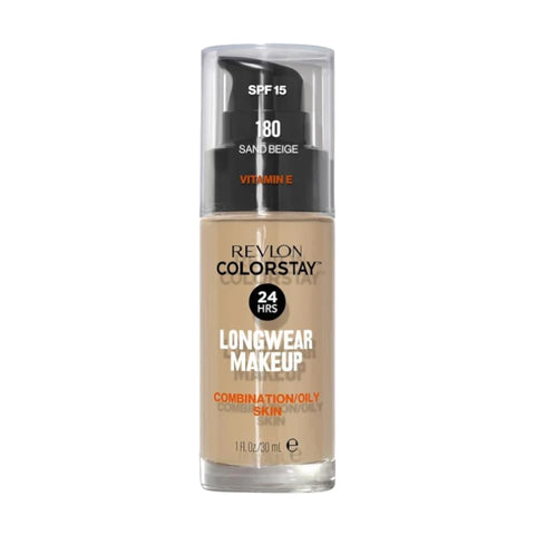 Revlon ColorStay Longwear Makeup Combination/Oily 180 Sand Beige