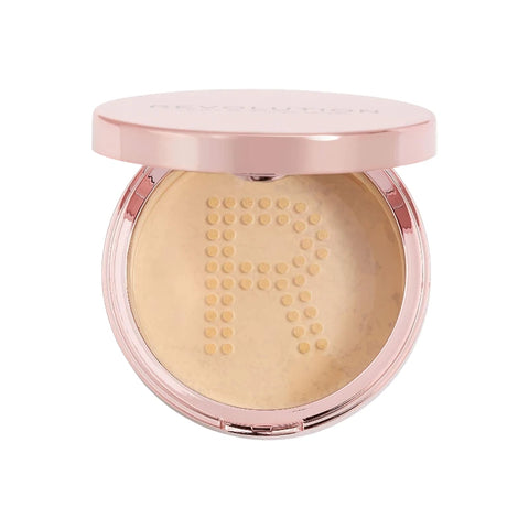 Revolution Conceal & Fix Loose Setting Powder Medium Yellow