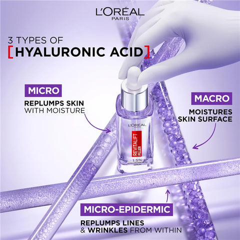 L'Oreal Paris Revitalift Filler Hyaluronic Acid Anti-Wrinkle Serum 30ml