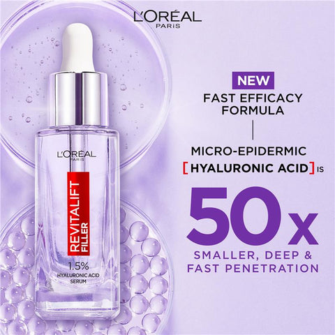 L'Oreal Paris Revitalift Filler Hyaluronic Acid Anti-Wrinkle Serum 30ml