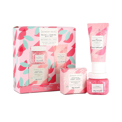 Sunday Rain Relax + Unwind Watermelon + Mint Trio