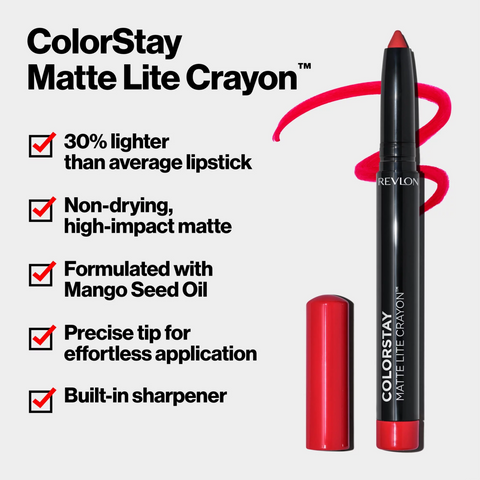 Revlon ColorStay Matte Lite Crayon 006 Lift Off