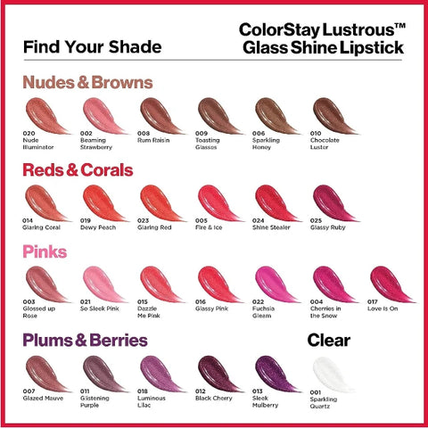 Revlon Super Lustrous Glass Shine Lipstick 017 Love Is On