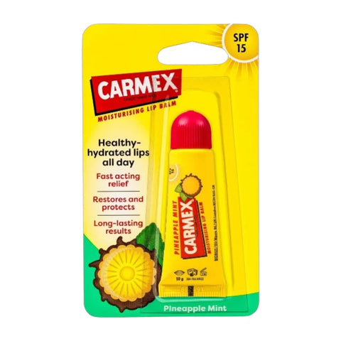 Carmex Lip Balm Tube Pineapple Mint 10g