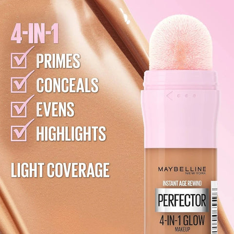 Maybelline Instant Anti-Age Perfector 4-in-1 Glow Makeup 01 Light