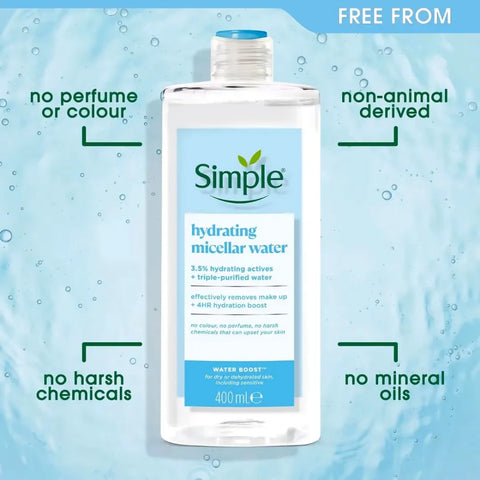 Simple Water Boost Micellar Cleansing Water 400ml