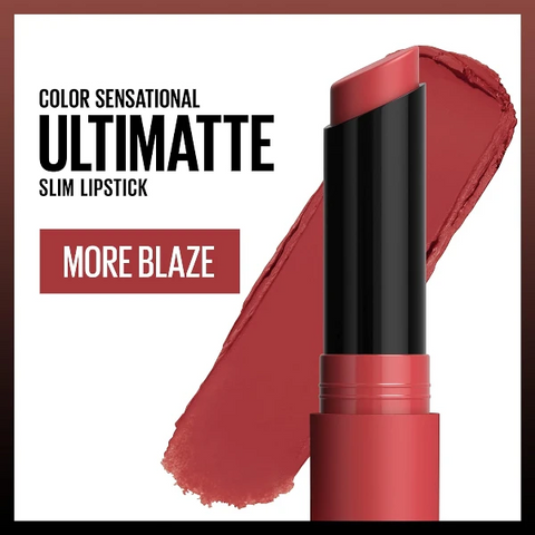 Maybelline Color Sensational Ultimatte Lipstick 988 More Blaze