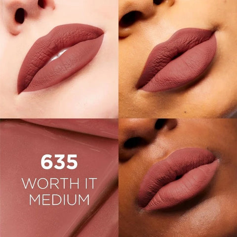L'Oreal Infallible Matte Resistance Liquid Lipstick 635 Worth It Medium