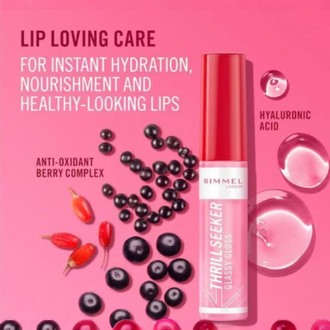 Rimmel Thrill Seeker Glassy Gloss 450 Fuchsia Punch