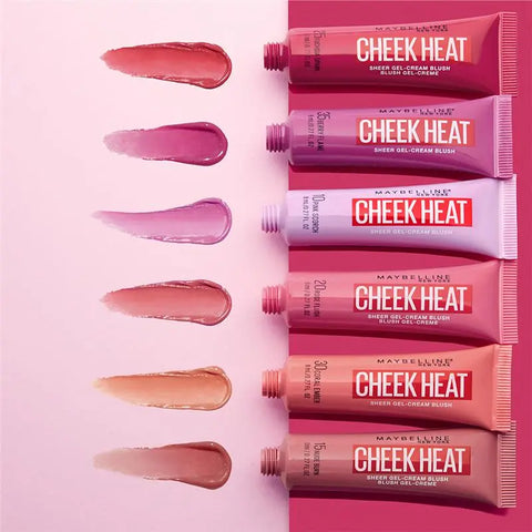 Maybelline Cheek Heat Gel Cream Blush 25 Fuschia Spark
