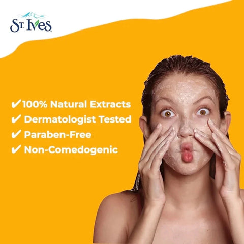 St. Ives Radiant Skin Pink Lemon and Mandarin Face Scrub 170g