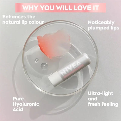 Nivea Hyaluron Lip Moisture Balm Sheer Rose
