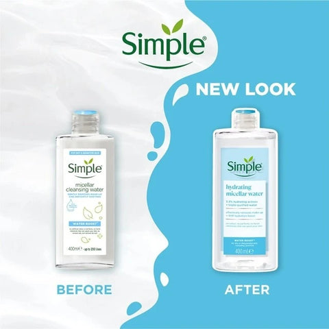 Simple Water Boost Micellar Cleansing Water 400ml