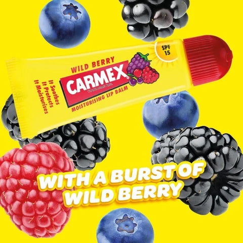 Carmex Lip Balm Tube Wild Berry 10g