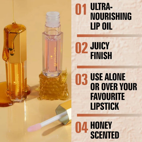 Revolution I Heart Revolution Honey Bear Lip Oil