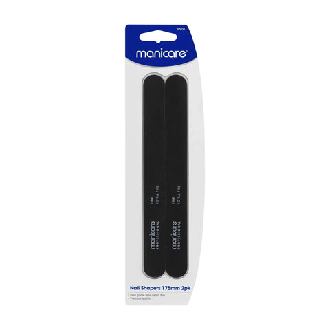 Manicare Nail Shapers Extra Fine 2pk