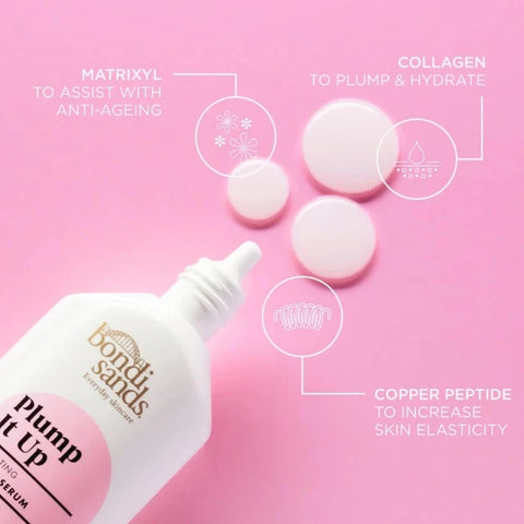 Bondi Sands Plump It Up Hydrating Peptide Serum 30ml