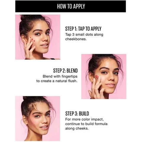 Maybelline Cheek Heat Gel Cream Blush 25 Fuschia Spark