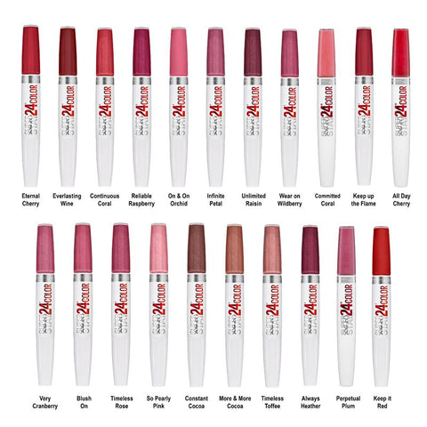 Maybelline Superstay 24 2-Step Longwear Lipstick 090 Timeless Rose