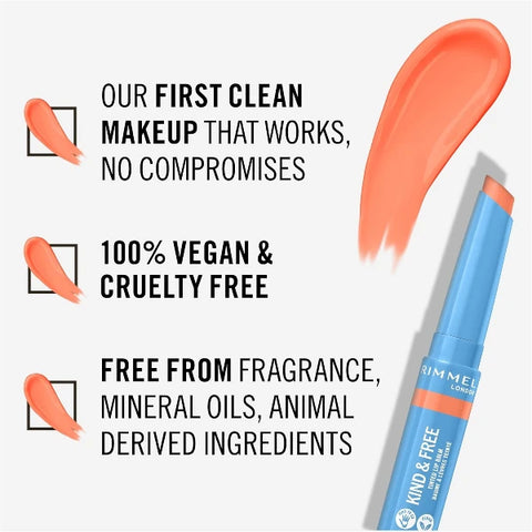 Rimmel Kind & Free Tinted Lip Balm 003 Tropical Spark