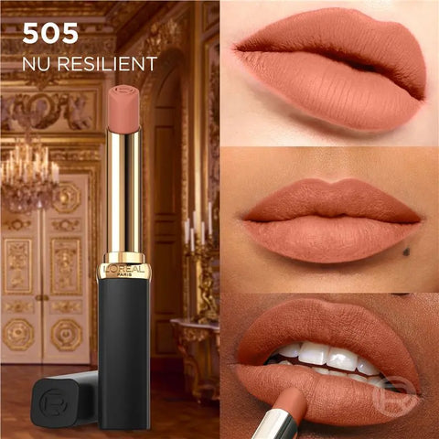 L'Oreal Color Riche Intense Volume Matte Nudes Of Worth Lipstick 505 Nu Resilient