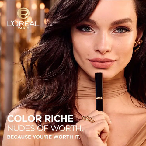 L'Oreal Color Riche Intense Volume Matte Nudes Of Worth Lipstick 505 Nu Resilient