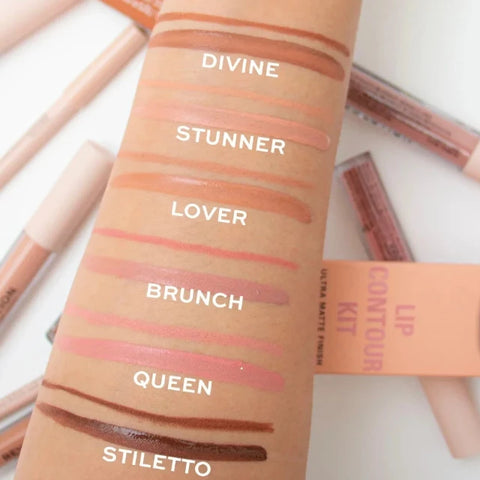 Revolution Matte Lip Contour Kit Stunner