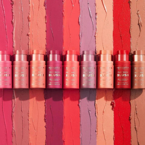 Revolution Fast Base Cream Blush For Cheeks & Lips Peach