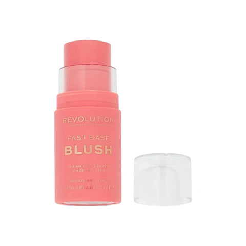 Revolution Fast Base Cream Blush For Cheeks & Lips Peach