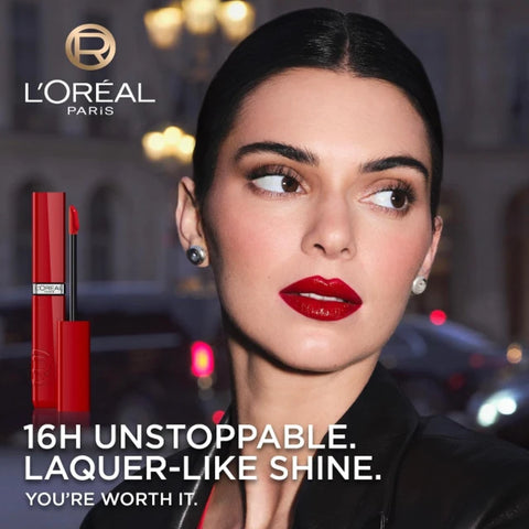 L'Oreal Infallible Lacque Resistance Liquid Lipstick 420 Le Rouge Paris