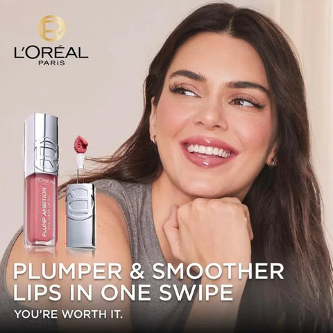 L'Oreal Plump Ambition Hyaluron Lip Oil 101 Crystal Clear