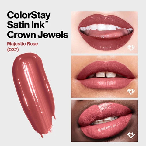 Revlon ColorStay Satin Ink Liquid Lipcolor 037 Majestic Rose