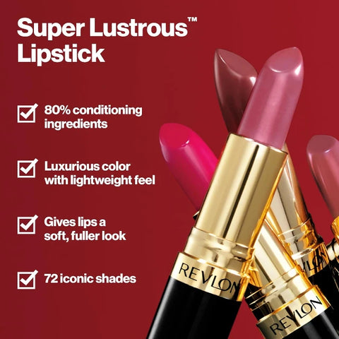 Revlon Super Lustrous Lipstick Creme 810 Uncut Ruby