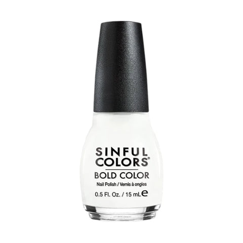 Sinful Colors Bold Color Nail Enamel Snow Me White 15ml