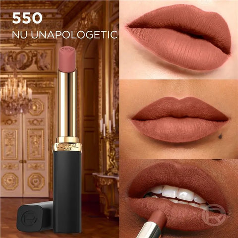 L'Oreal Color Riche Intense Volume Matte Nudes Of Worth Lipstick 550 Nu Unapologetic