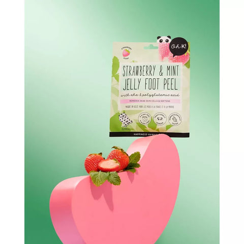 Oh K! Strawberry & Mint Jelly Foot Peel