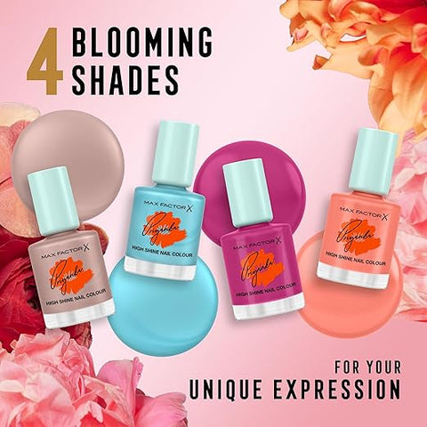 Max Factor Priyanka Miracle Pure Nail Polish - 410 Bold Marigold 12ml