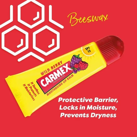 Carmex Lip Balm Tube Wild Berry 10g
