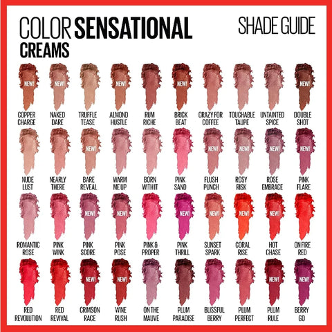 Maybelline Color Sensational The Creams Lipstick 940 Touchable Taupe