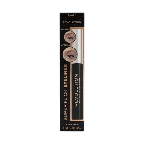 Revolution Super Flick Liquid Eyeliner Black